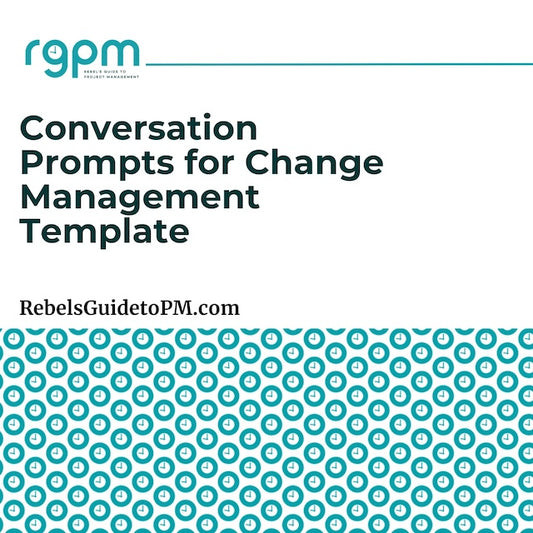 conversation prompts for change management template