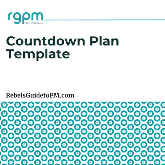Progress Countdown Template Project Templates – Rebels Guide To Project Management
