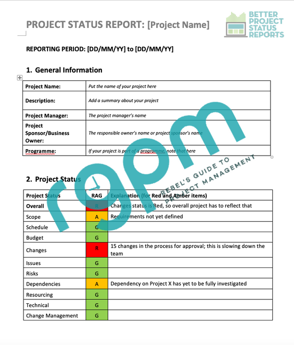 Essential Project Documents Bundle – Rebels Guide To Project Management