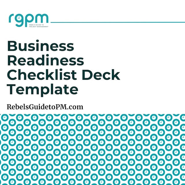 business readiness checklist deck template