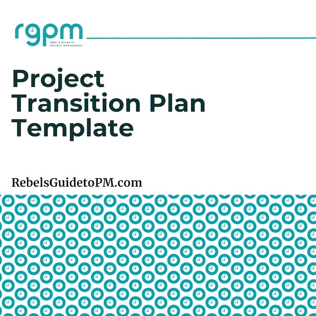 project transition plan template