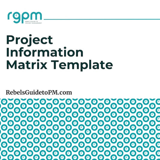 project information matrix template