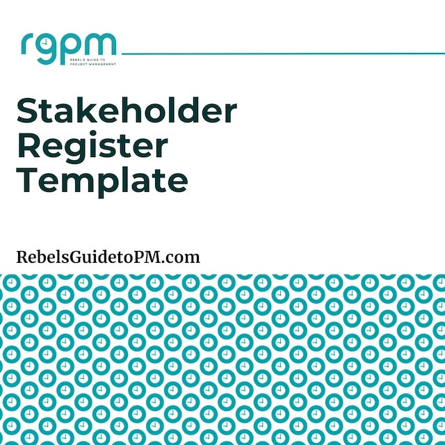 stakeholder register template