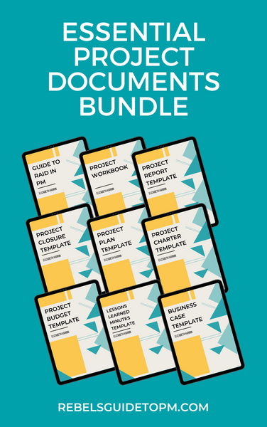 Essential Project Documents Bundle โ Rebels Guide To Project Management