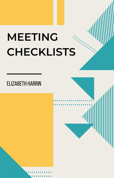 meeting checklists